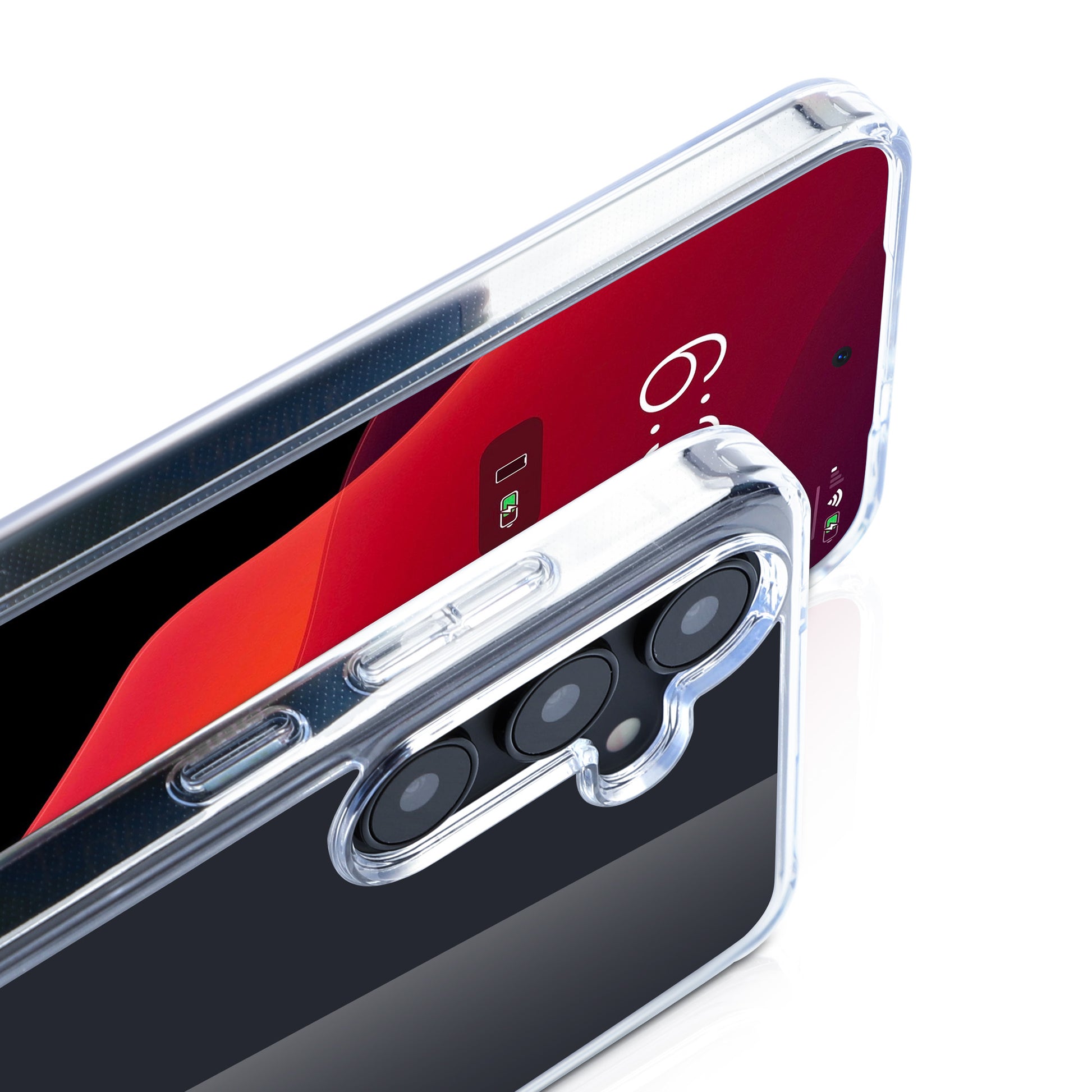 Nevox – Backcover StyleShell SHOCKFlex – für Samsung Galaxy S25+ – transparent – TPU/PC – schockresistent