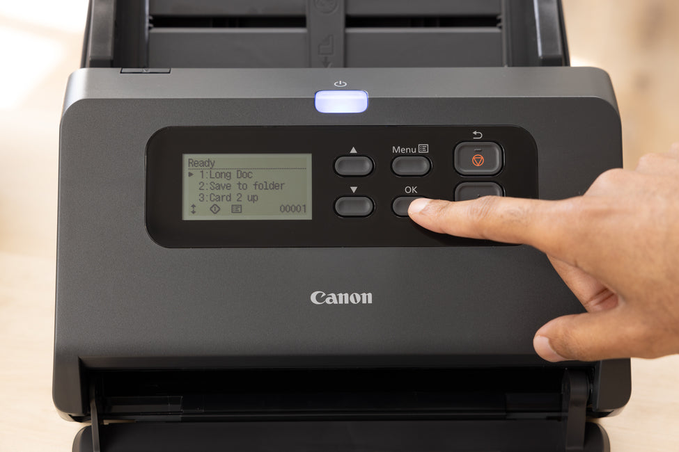 Canon imageFORMULA DR-M260 – Dokumentenscanner, A4, Duplex, 60 ppm, 600 dpi, ADF 80 Blatt, USB, für Windows