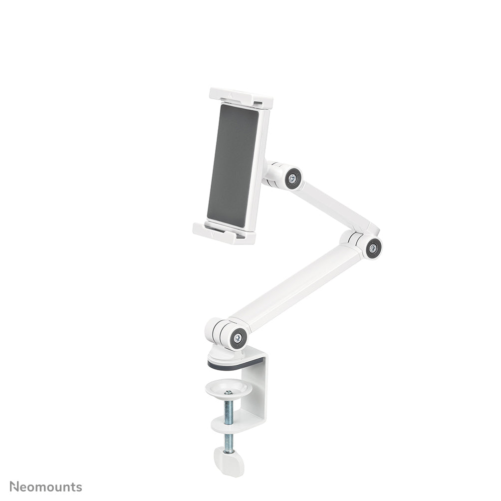 Neomounts Tablet-Arm (Tischklemme) – für 4,7–12,9" – Weiss