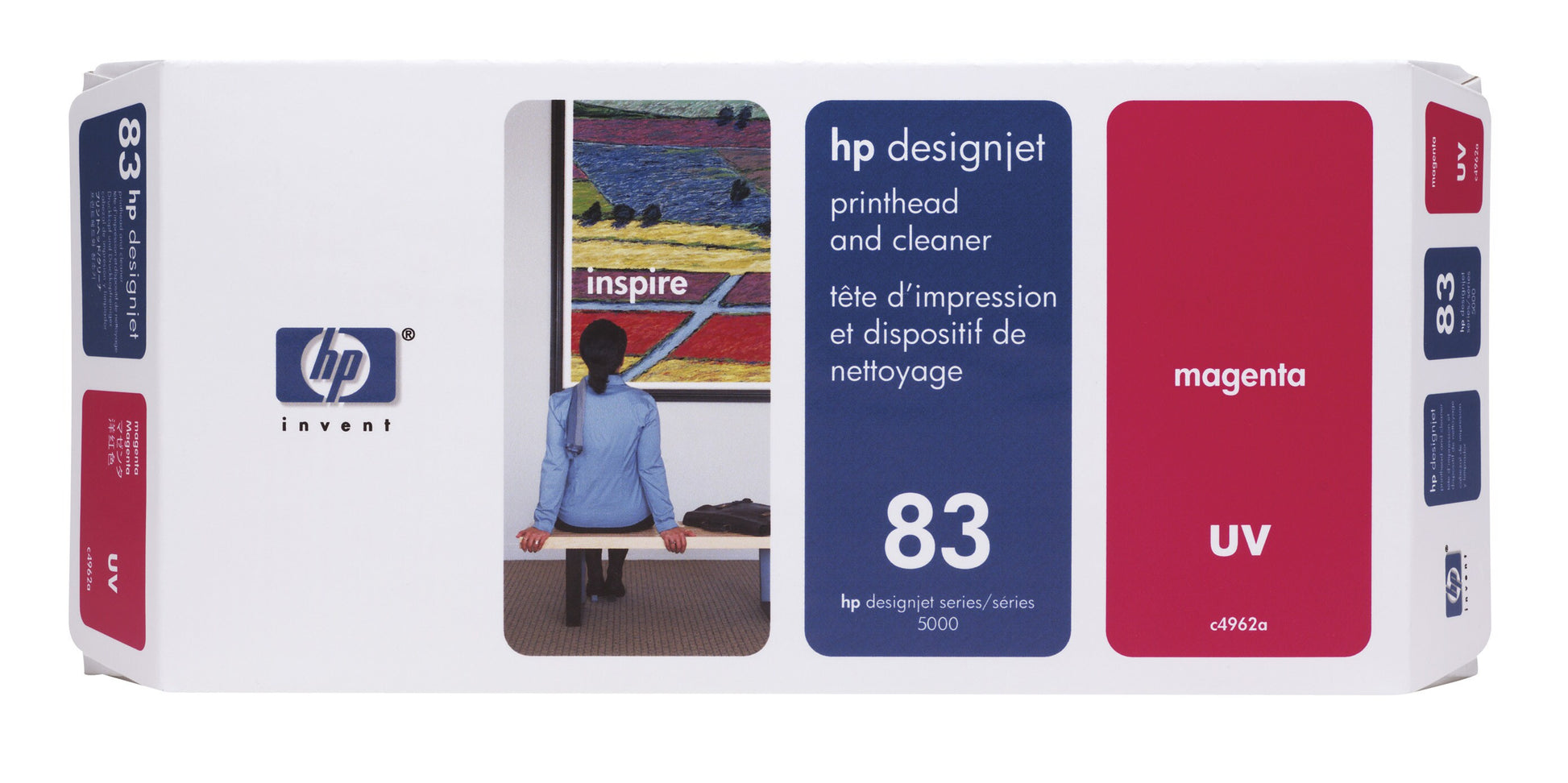 HP Druckkopf Nr. 83 (C4962A) – Magenta, 13 ml, UV – für HP DesignJet 5000