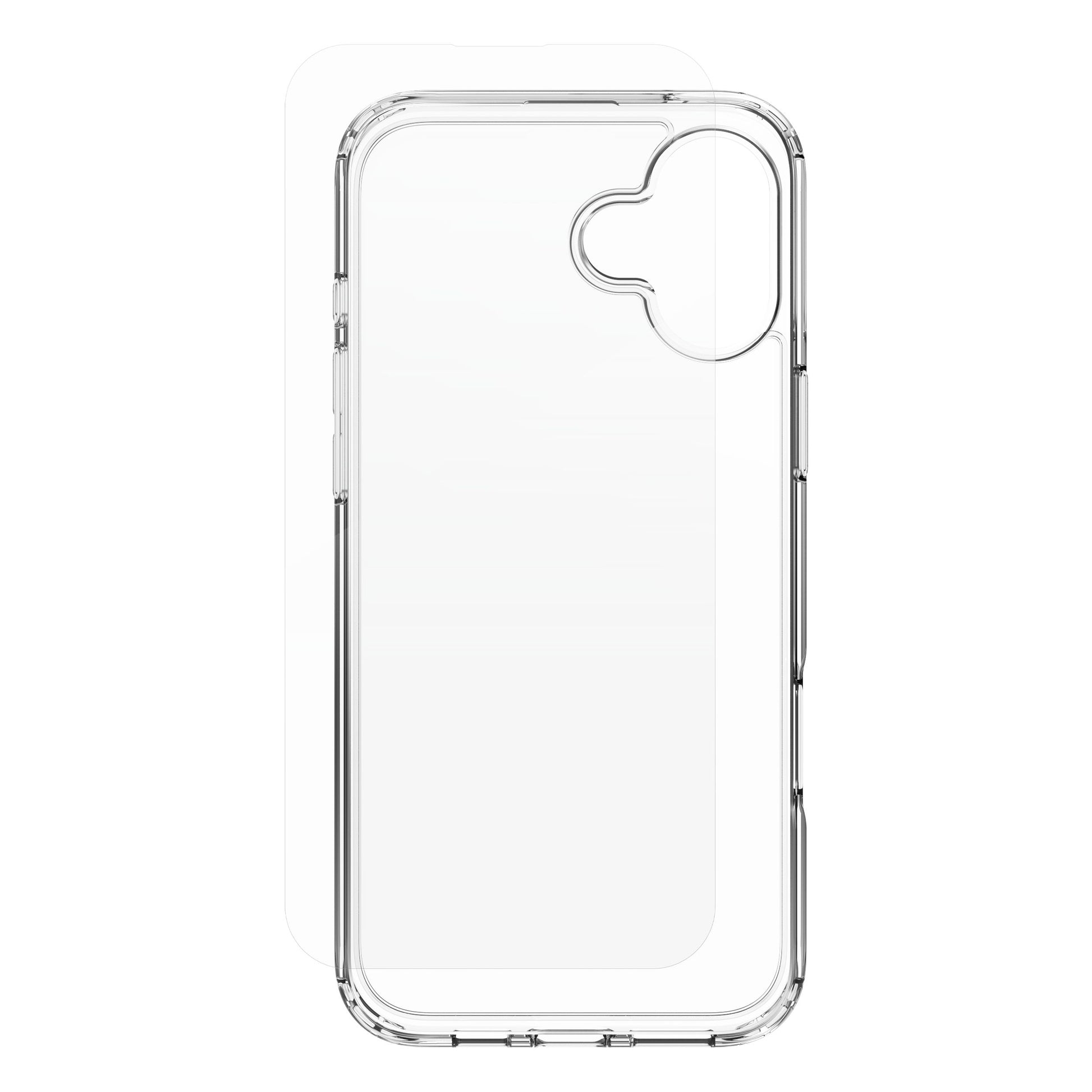 IFROGZ Displayschutz (Panzerglas), fettabweisend – für iPhone 16+