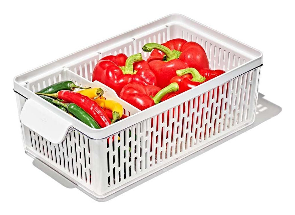 OXO Vorratsdose 4 l, 35,1 × 18,9 × 11,8 cm, Kunststoff, Transparent