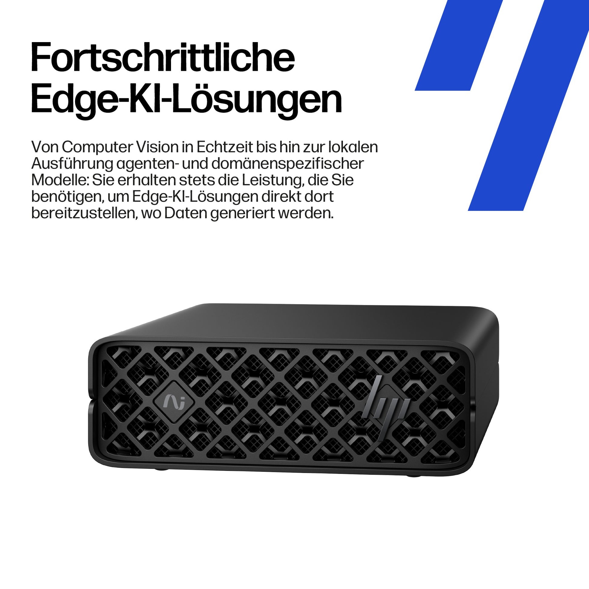 HP ZGX Nano G1n AI Mini PC – Wi‑Fi 7, Ethernet, Bluetooth 5.4 – 150 × 150 × 150 mm