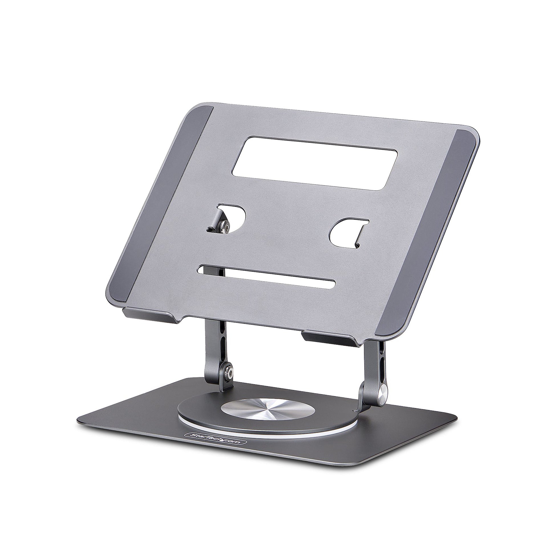 StarTech.com Laptop-Ständer – bis 5 kg, 360° drehbar, höhenverstellbar – Silber