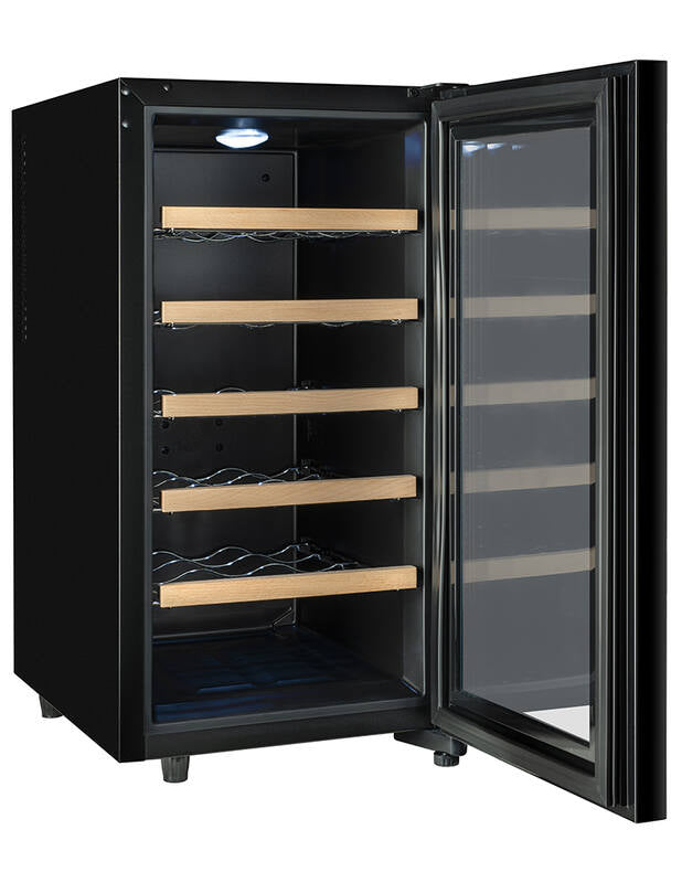 Climadiff Weinkühlschrank CUVEE18 – 50 l, 220/240 V, Energieeffizienzklasse E, 22 dB
