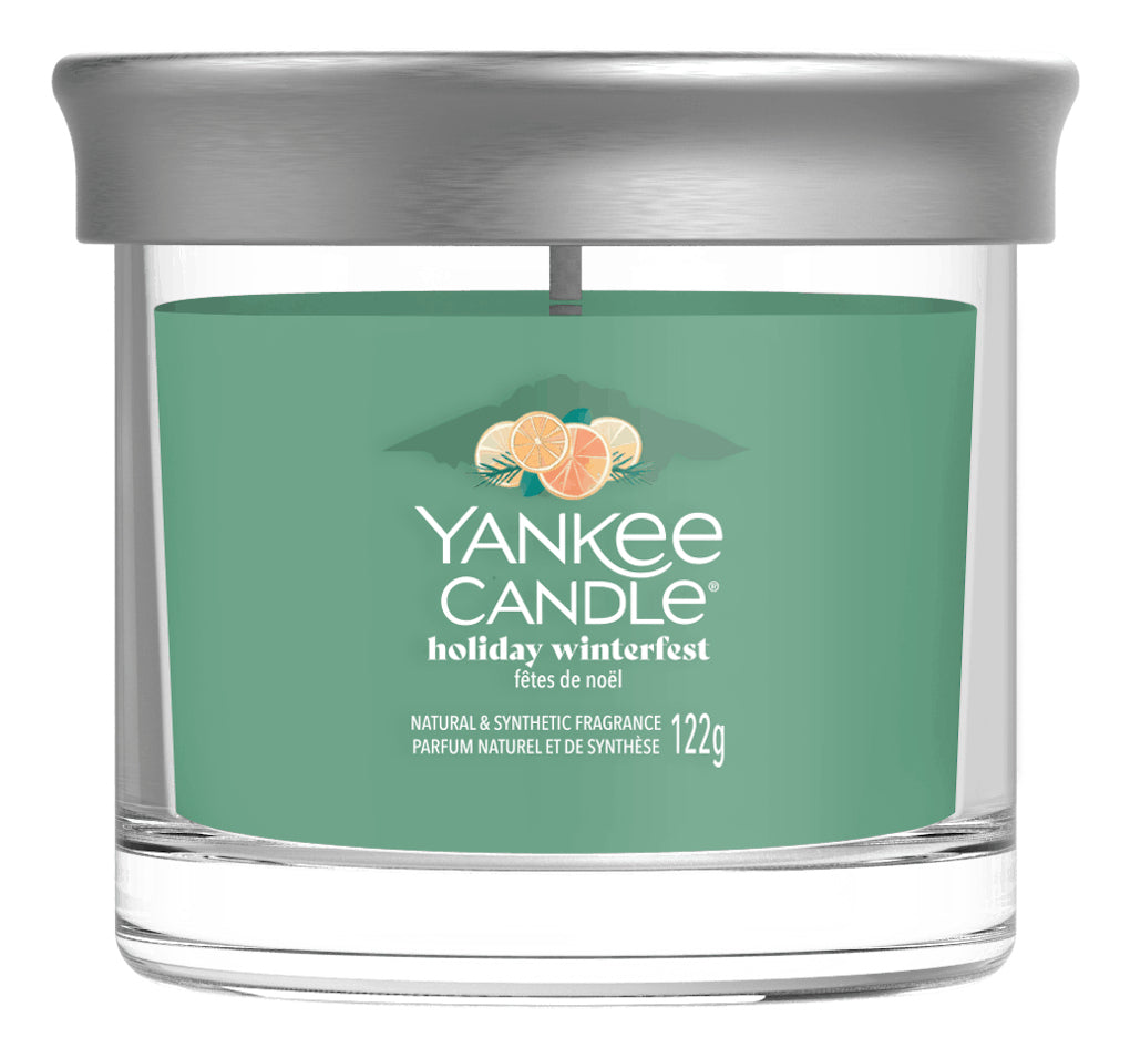 Yankee Candle Holiday Winterfest – Duftkerze, Small Tumbler, 20–30 h