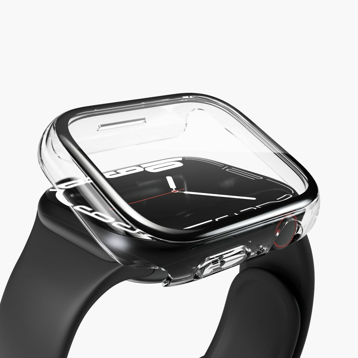Vonmählen Hülle für Apple Watch Series 8/9 41 mm – Silikon, Transparent