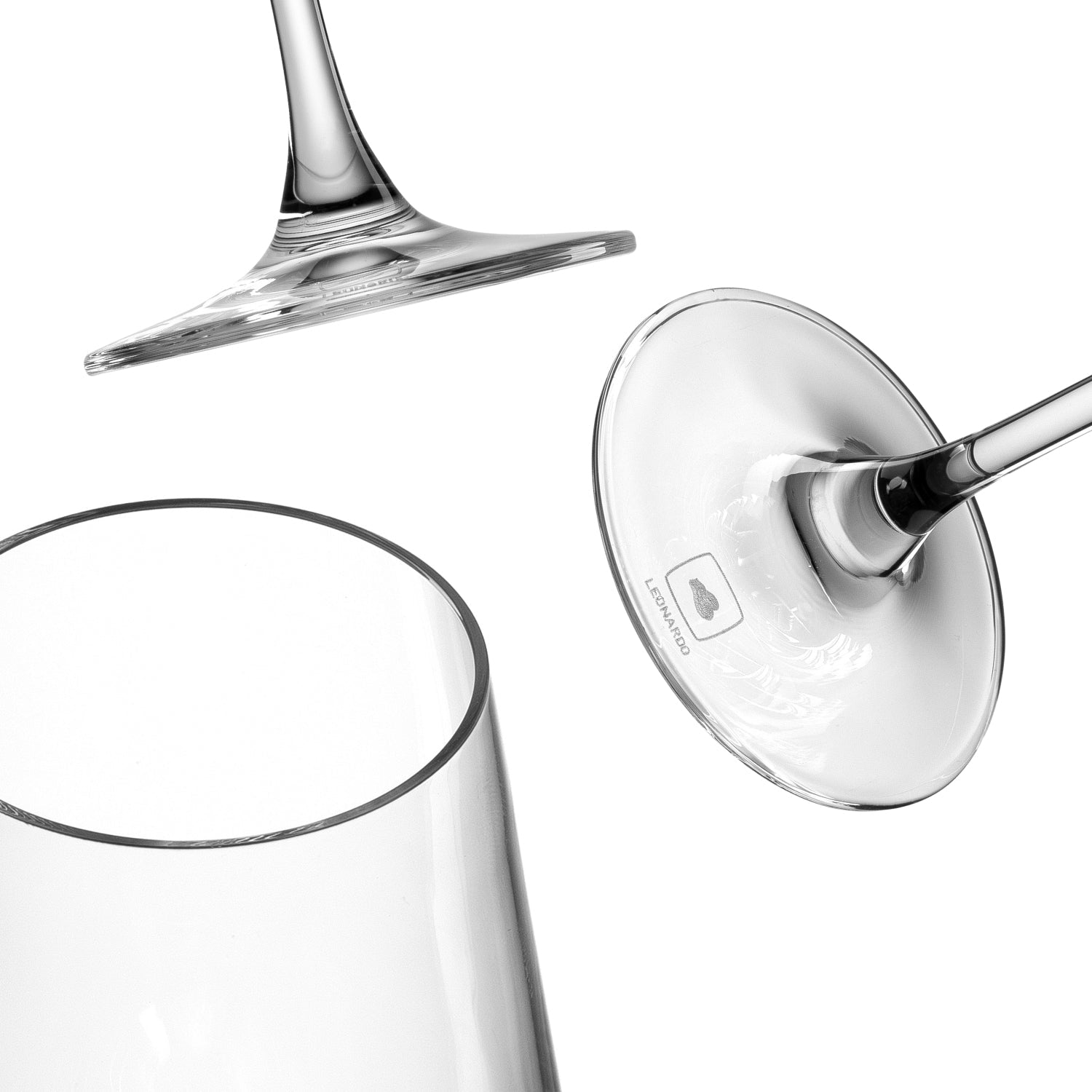 LEONARDO Grappaglas Puccini – 6er Set, 120 ml, Ø 6 cm, Kristallglas, Transparent, spülmaschinenfest