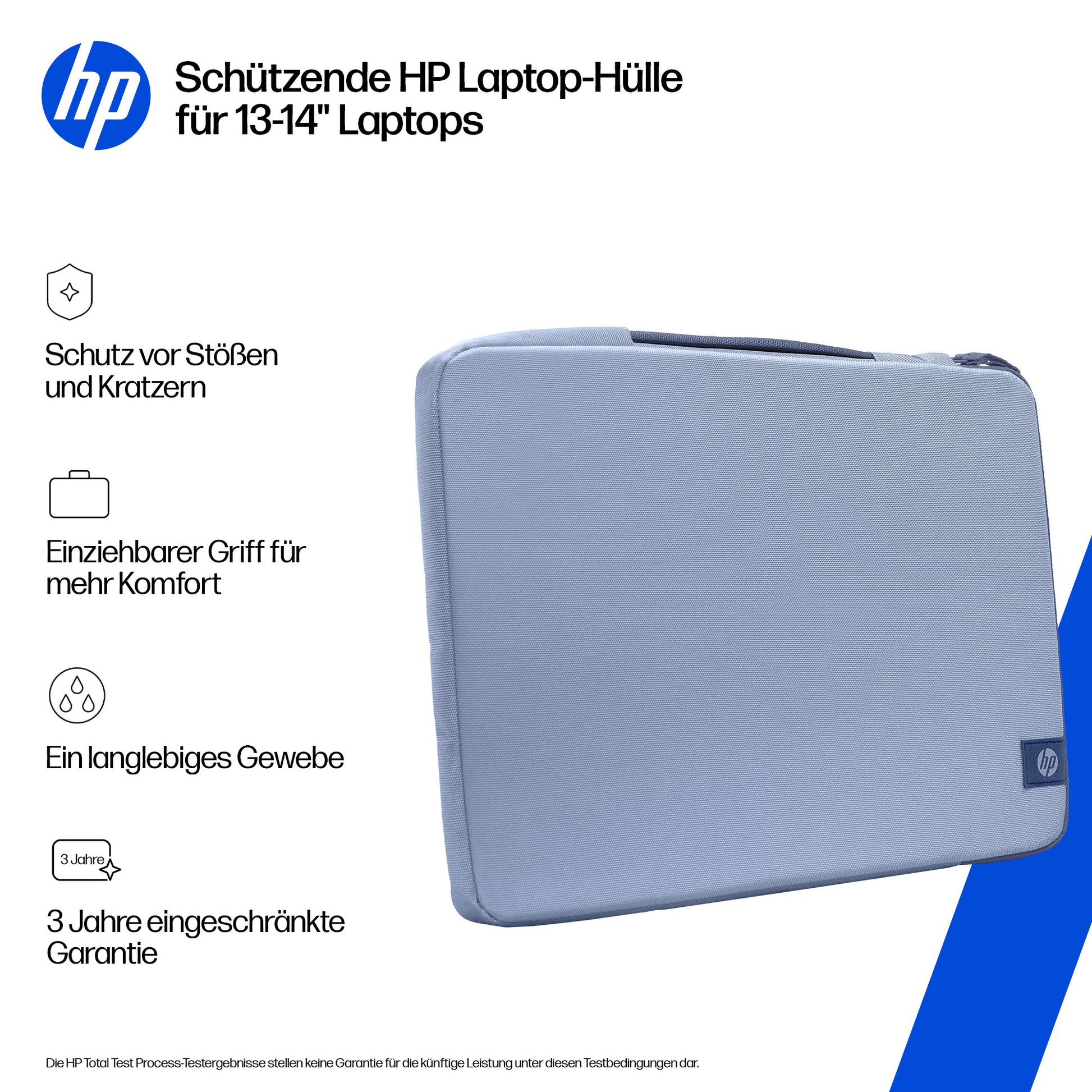 HP Spectre Folio Notebook-Schutzhülle 14" – Eisblau