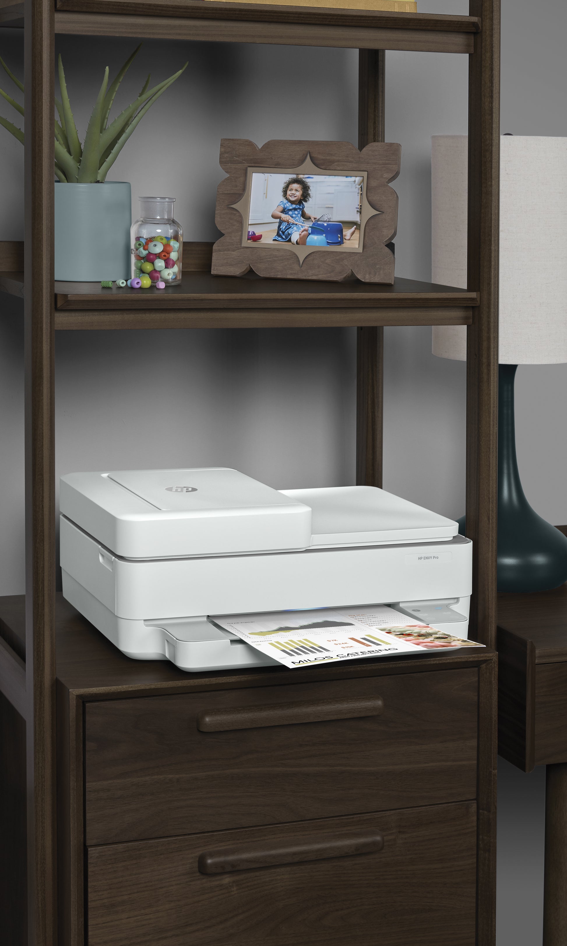 HP ENVY Pro 6432 – Farbtintenstrahl-Multifunktionsdrucker, A4, 4-in-1, Duplex, ADF, WLAN, AirPrint, Mopria