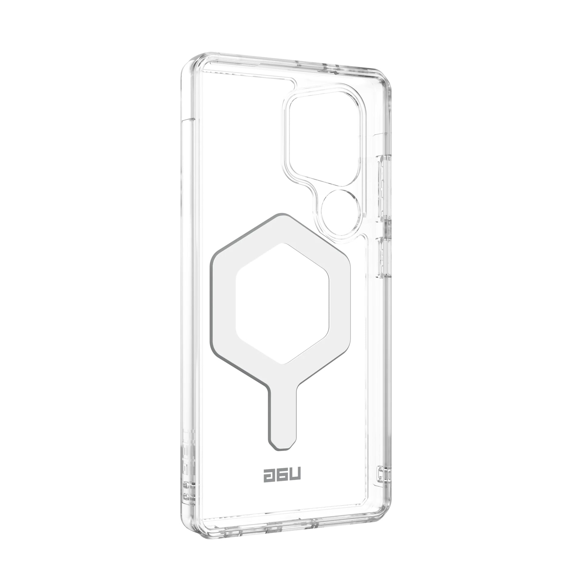 Urban Armor Gear UAG Plyo Pro – Rückcover – für Samsung Galaxy S25 Ultra, TPU, Silber/Transparent, bis 4,8 m sturzsicher