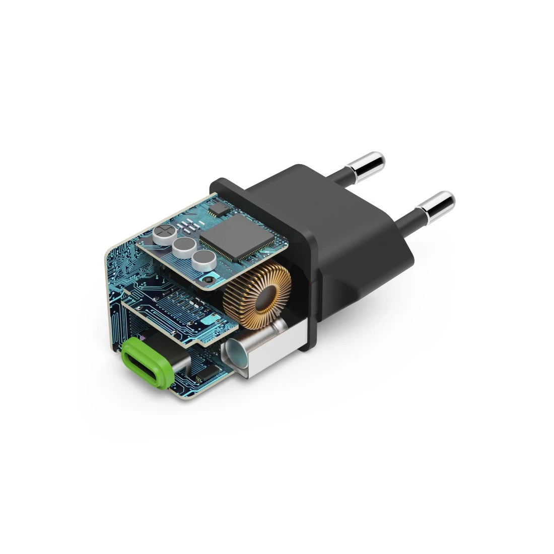 Hama 00201984 USB-Ladegerät 20 W – USB-C×1 – PD 3.0, QC 3.0 – Schwarz