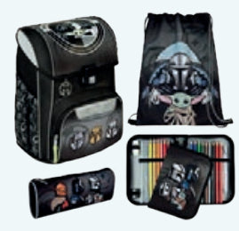 Scooli Schulrucksack-Set 5-teilig, Star Wars, 19 l