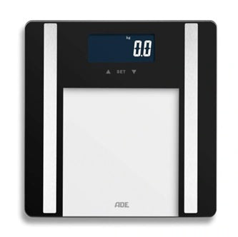 ADE Digitale Personenwaage BA2300-1 – Glas – 200 kg – Schwarz