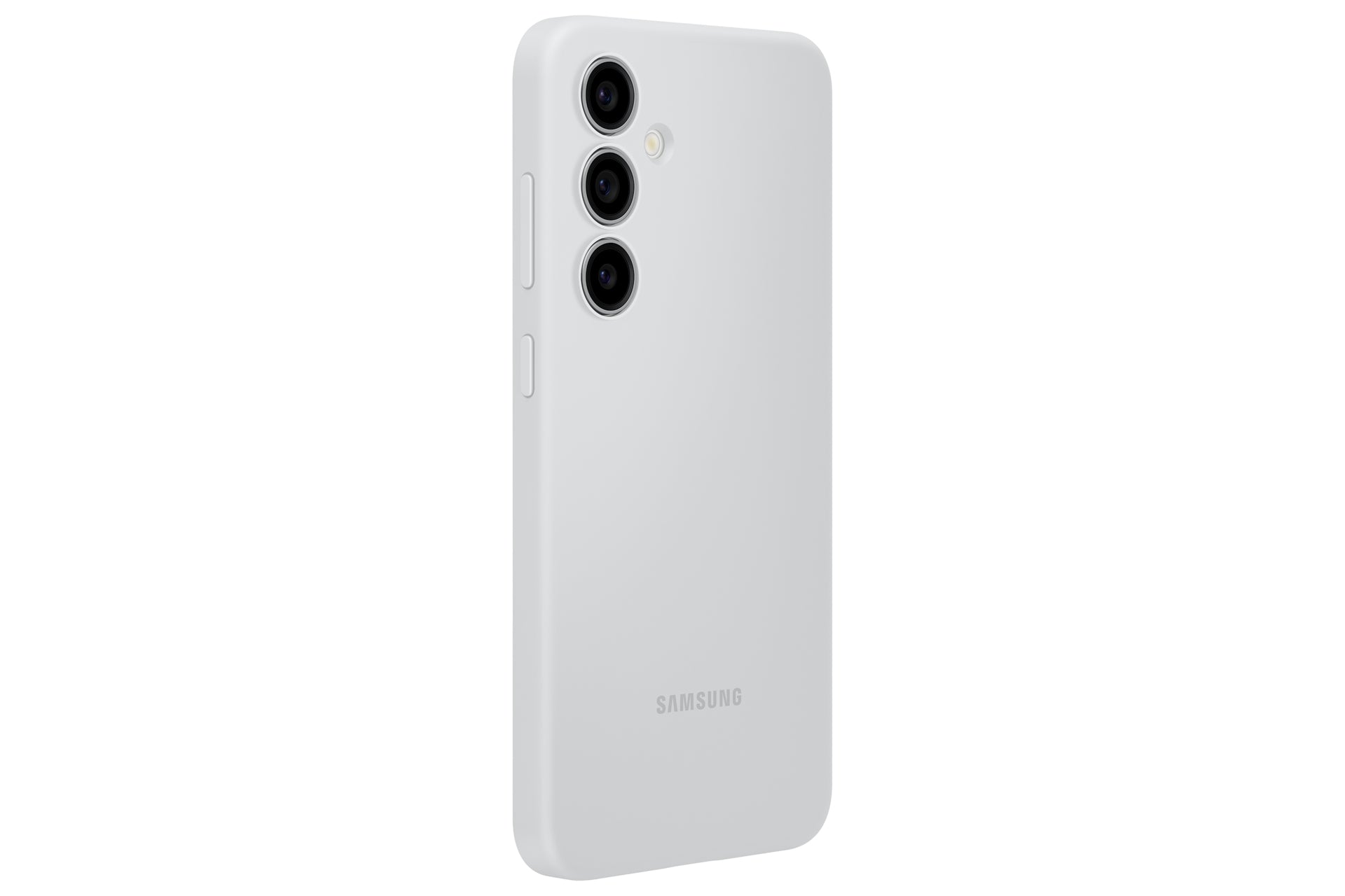 Samsung Backcover – für Samsung Galaxy S24 FE – grau – Silikon