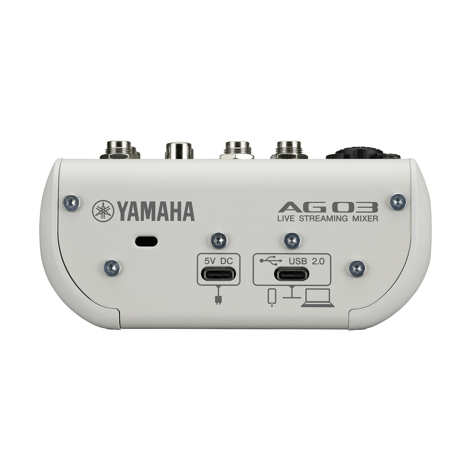 Yamaha AG03 MK2 White – 3 Kanäle, Phantomspeisung 48 V