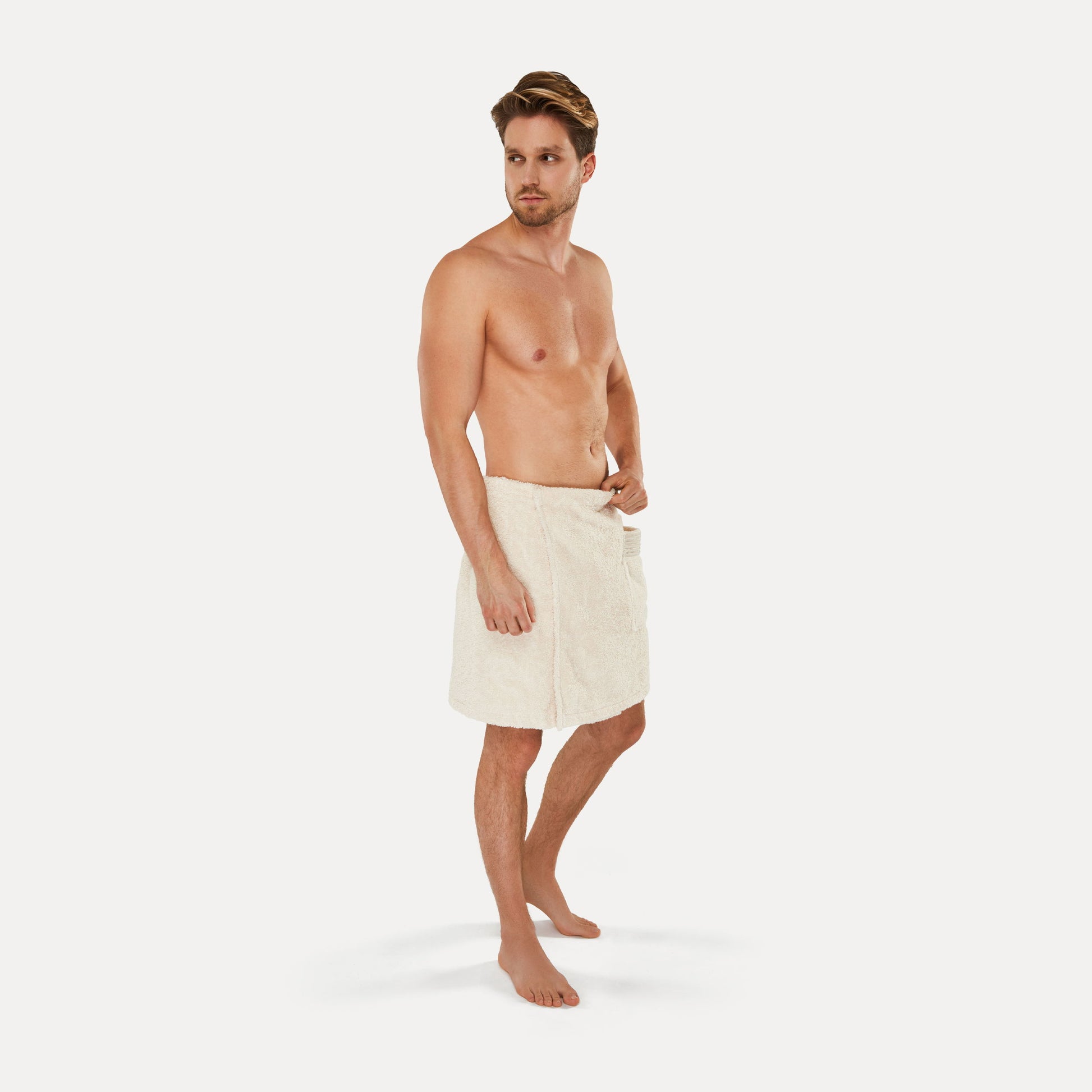 MÖVE Saunakilt – 50 cm – Nature – Baumwolle, 520 g/m² – 60 °C