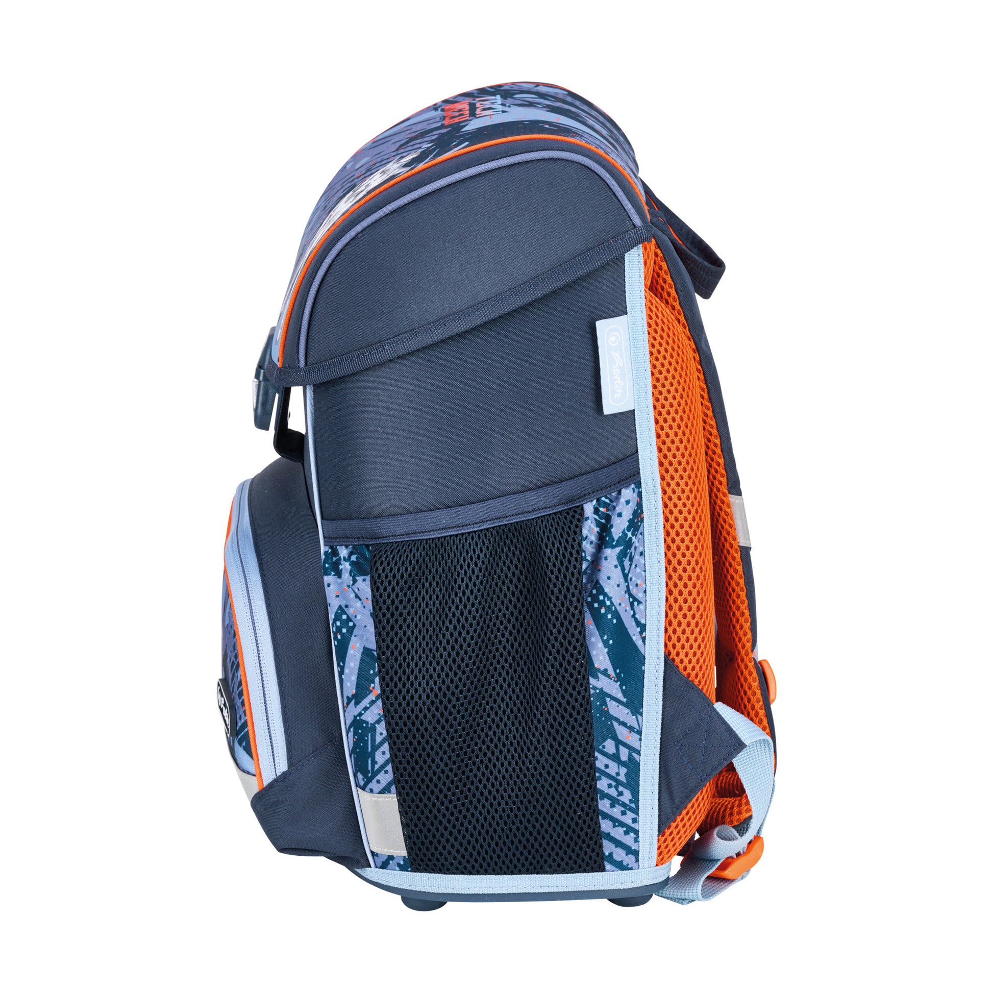 Herlitz Loop Plus – Schulrucksack-Set, Tech Mech, 17 l, 31×37×22 cm