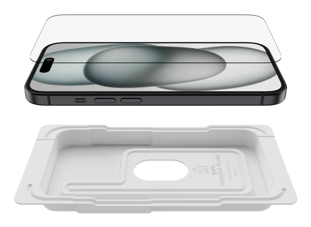 Belkin ScreenForce InvisiGlass – für Apple iPhone 16 Pro/15 Pro/14 Pro