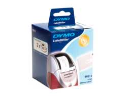 DYMO Druckeretiketten, 36 mm × 89 mm, weiss, 2 × 260 Etiketten