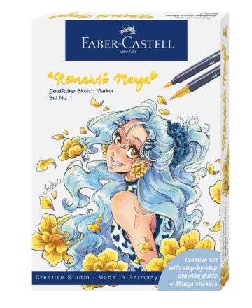 Faber-Castell Fineliner – 14-teiliges Set 0,6 mm – sortiert