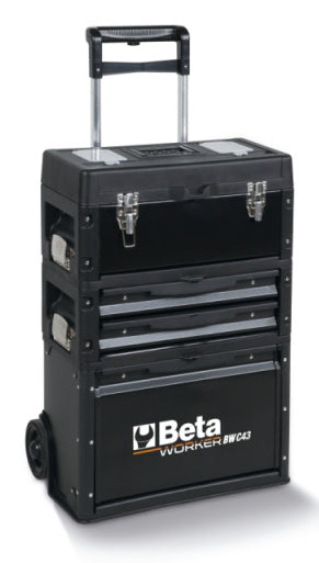 Beta BW C43 Werkzeugbox – leer, schwarz