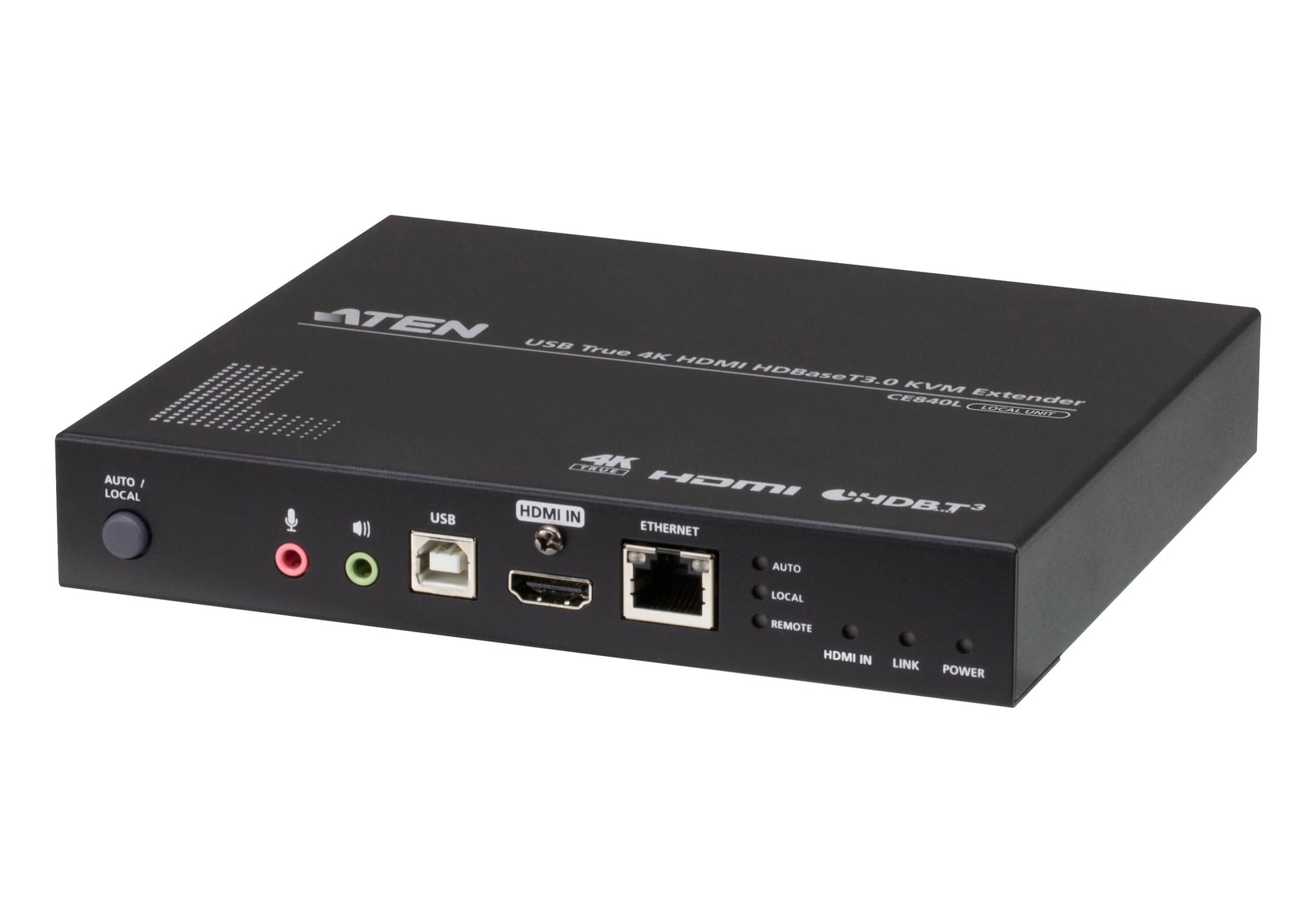 ATEN CE840 – KVM-Extender (HDMI, HDBaseT 3.0) – True 4K (4096×2160, 60 Hz, 4:4:4), 100 m, 4×USB 2.0