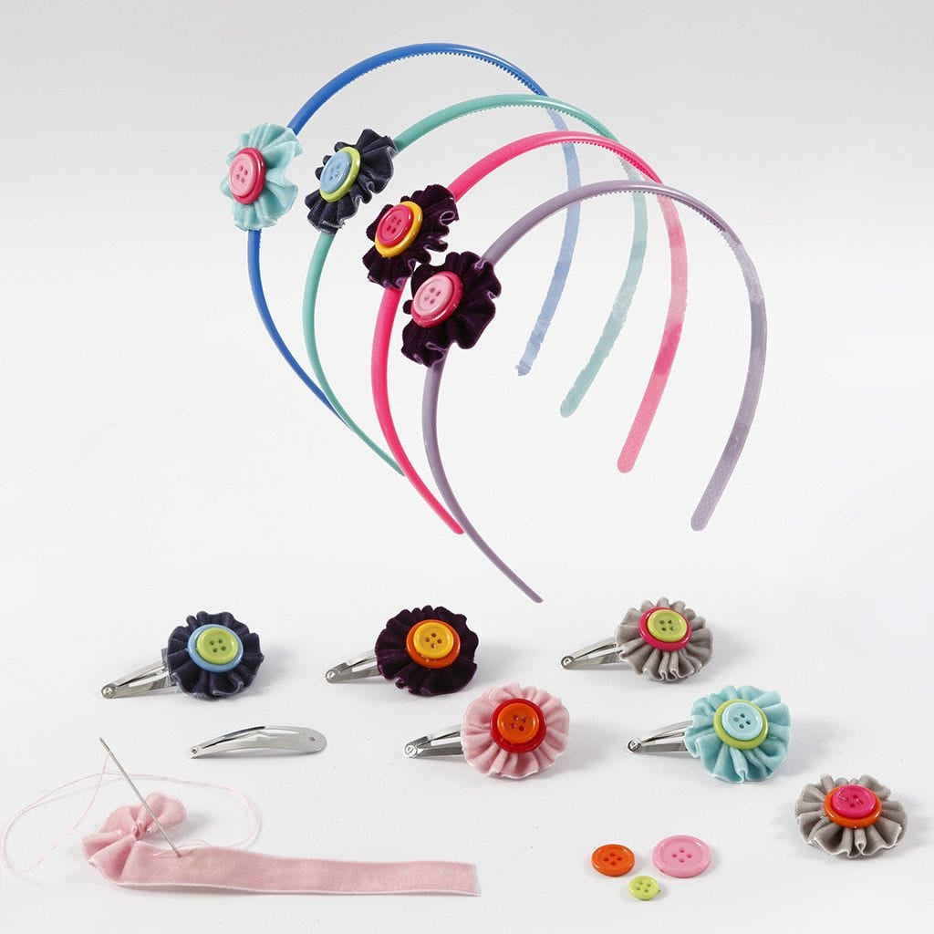 Creativ Company Knöpfe Ø 10 mm – Kunststoff, mehrfarbig, 500 g