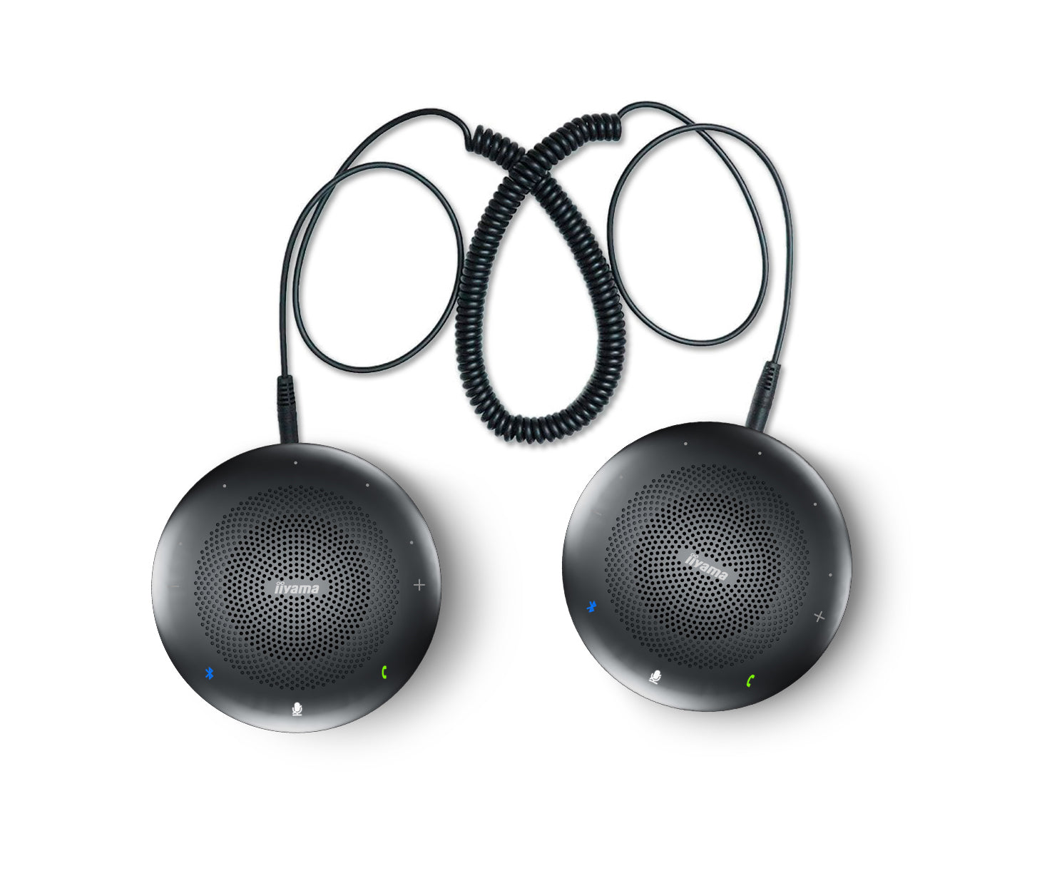 iiyama Audiokabel 3,5 mm Klinke (Stecker) auf 3,5 mm Klinke (Stecker) – 0,25 m, Schwarz