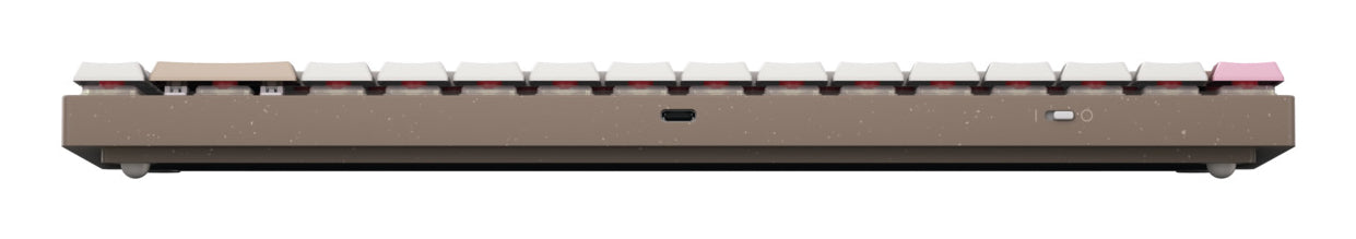 CHERRY MX-LP 2.1 Kompakt Kabellos – Tastatur, Kabellos (Bluetooth/2,4 GHz), US-Layout (EN) – für Windows