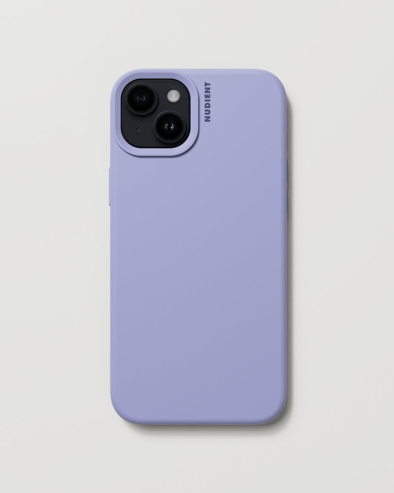 Nudient – Backcover Base Case – für Apple iPhone 15 Plus – violett