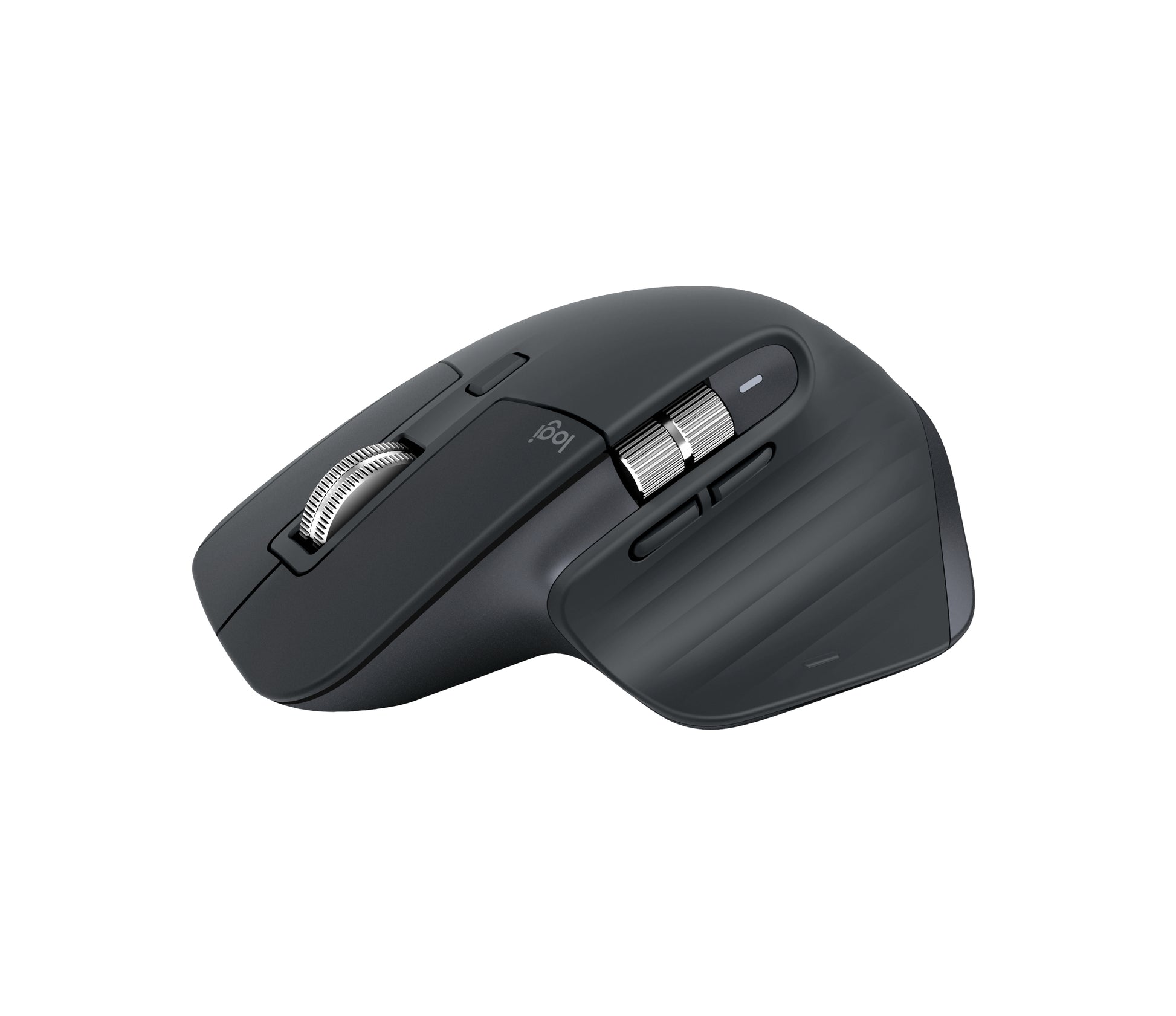 Logitech MX Master 3S Ergonomische Maus – kabellos, 7 Tasten, Easy-Switch, Batterieladeanzeige, Grau