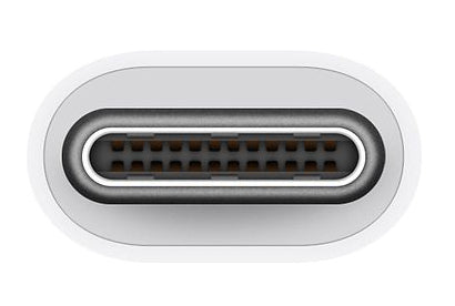 Apple MW5L3ZM/A USB-C-zu-USB-A-Adapter – 0,10 m – für iPhone 15/16, iPad Pro/Air, MacBook/Mac mini (Auswahl)