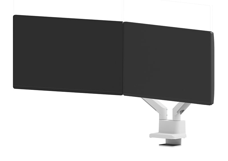 Neomounts DS70-250Wh2 – Monitorarm, Dual, bis 32", Neigen/Schwenken, Weiss