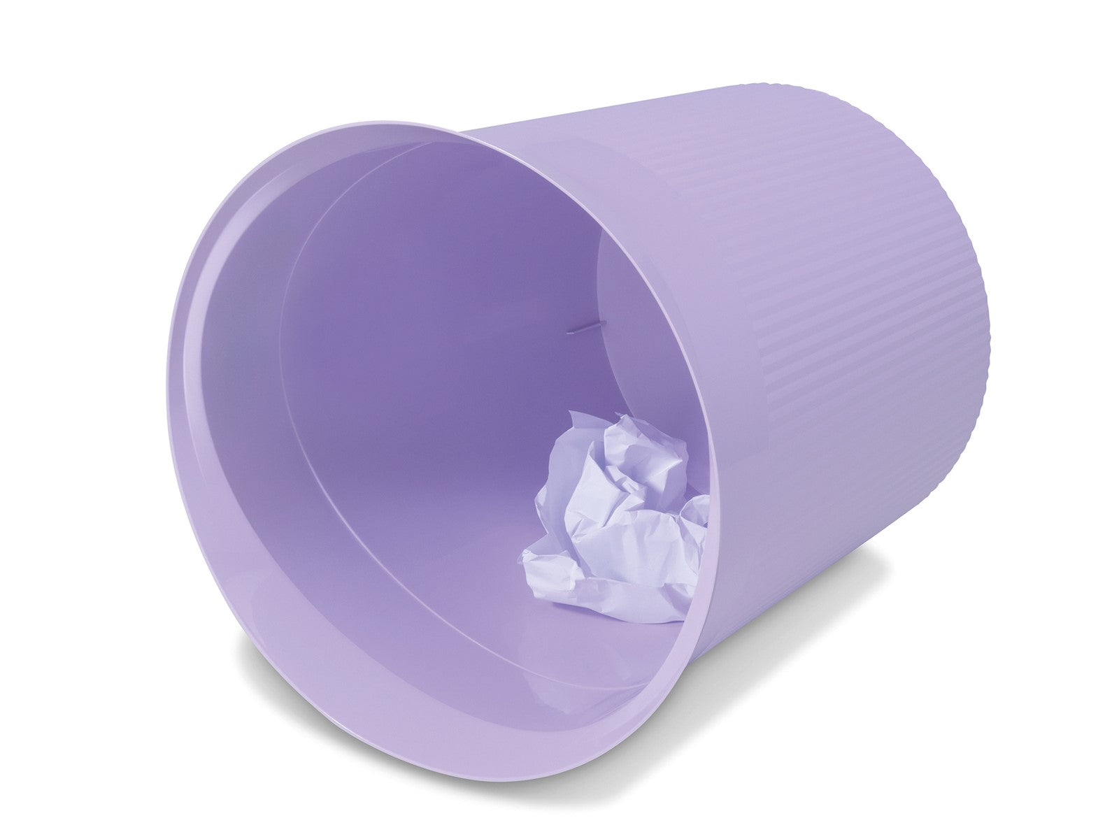 HAN Papierkorb Re-LOOP – 13 l – Recycling-Kunststoff, rund – Violett
