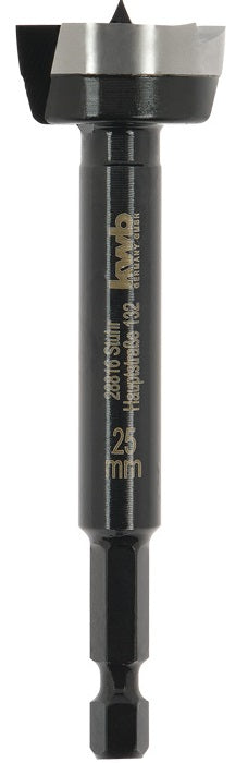kwb Forstnerbohrer, 1/4" Sechskantschaft, 706400, 25 mm × 88 mm, schwarz, 5 Stk.