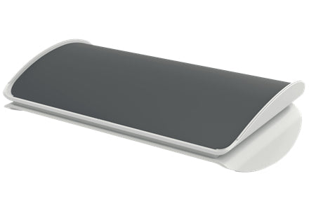 Leitz Fussstütze – Trittfläche 508 × 300 mm, höhenverstellbar, grau