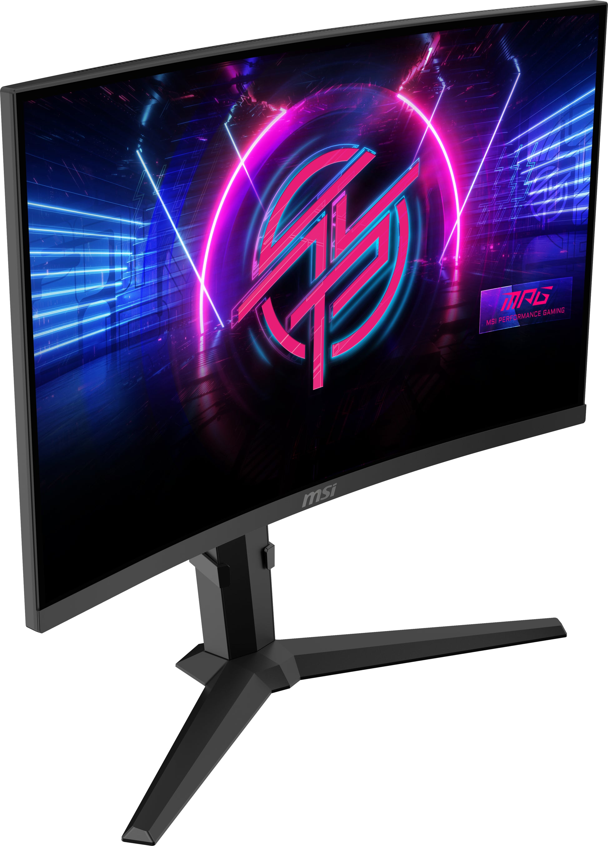 MSI MPG 275CQRXFDE – Monitor, 27" WQHD (2560 × 1440), VA, 240 Hz, 350 cd/m², Gebogen, USB-C, Schwarz