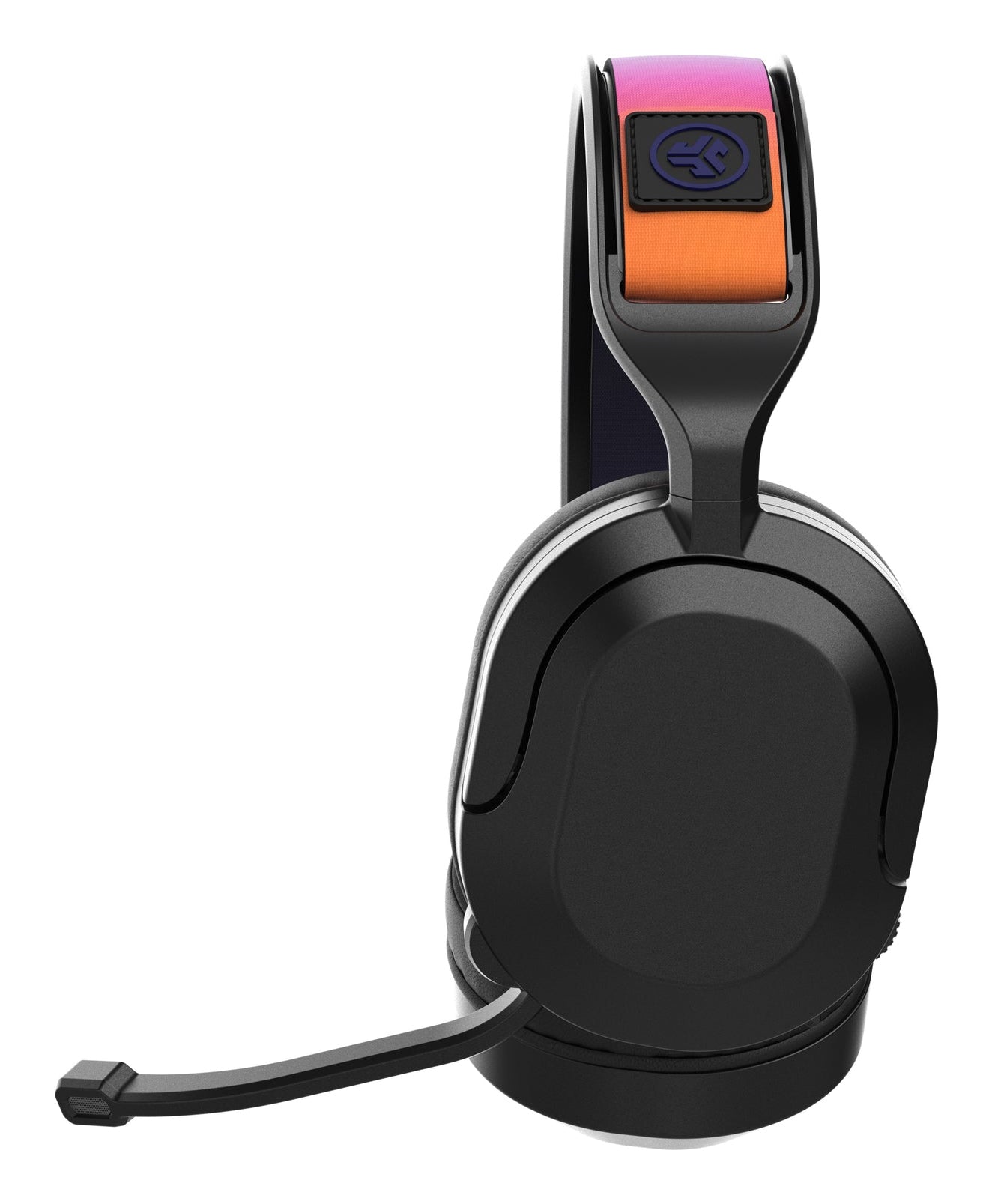 JLab Nightfall – Gaming-Headset – Bluetooth, USB-C – Schwarz, für PlayStation/PC – bis 70 h
