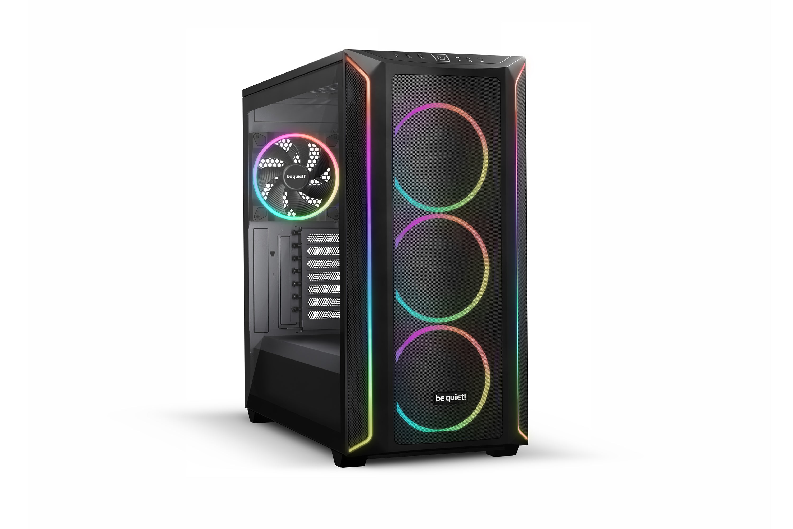 be quiet! be quiet Shadow Base 800 FX – PC-Gehäuse – Schwarz, für ATX/E-ATX/mATX usw., 3×140/1×140 mm