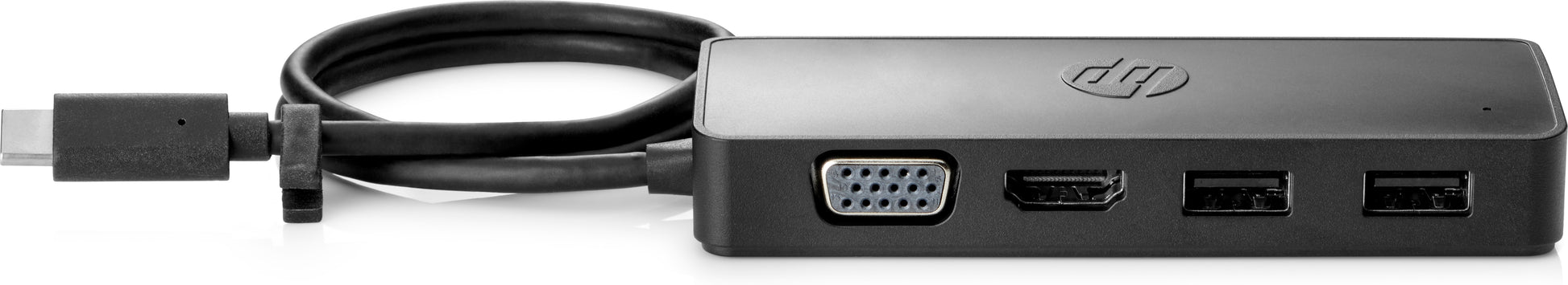 HP G2 Multiport-Adapter – USB-C, 1× HDMI, 1× VGA, 2× USB-A, 1× USB-C