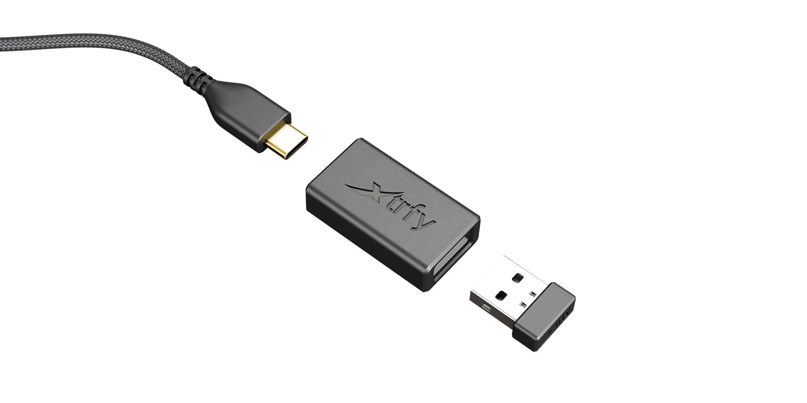 CHERRY XTRFY M8 – Gaming-Maus – Kabellos (2,4 GHz), 26000 DPI, RGB-Beleuchtung, beidhändig, Schwarz