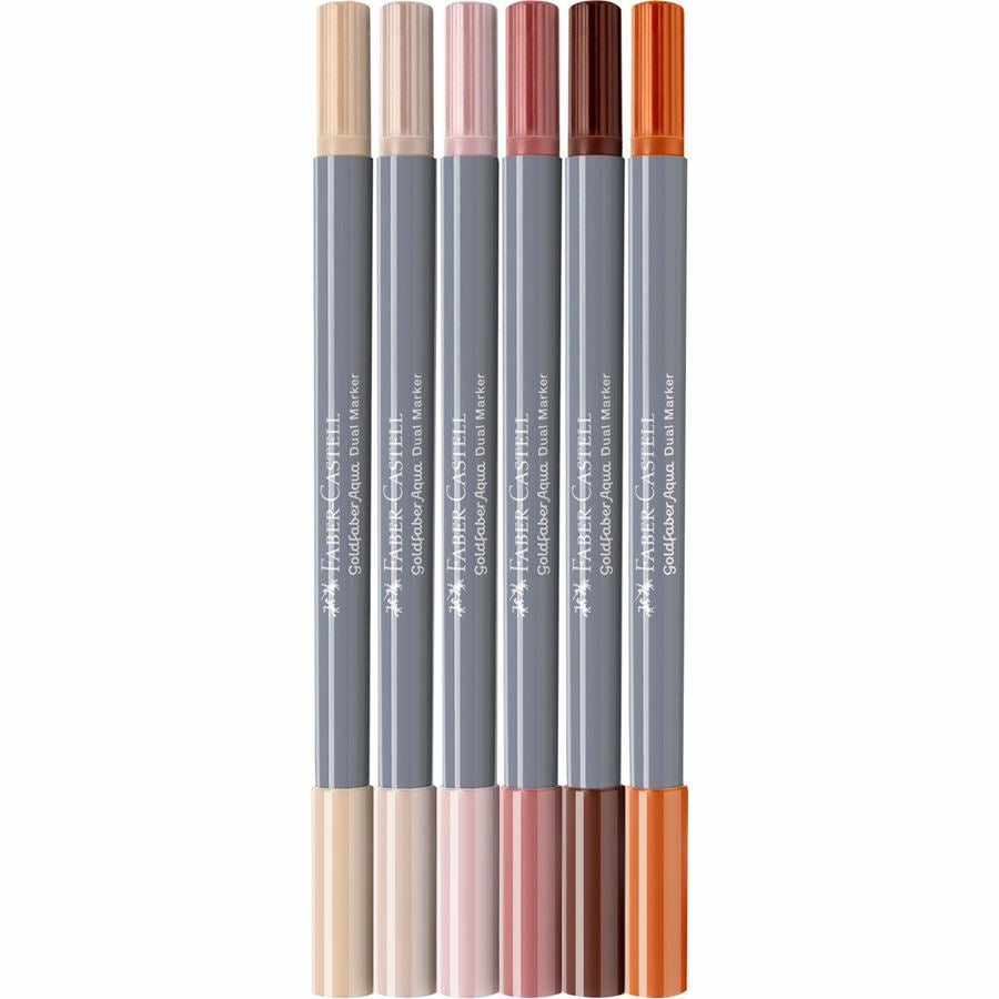 Faber-Castell Fineliner – 6er-Set – sortiert