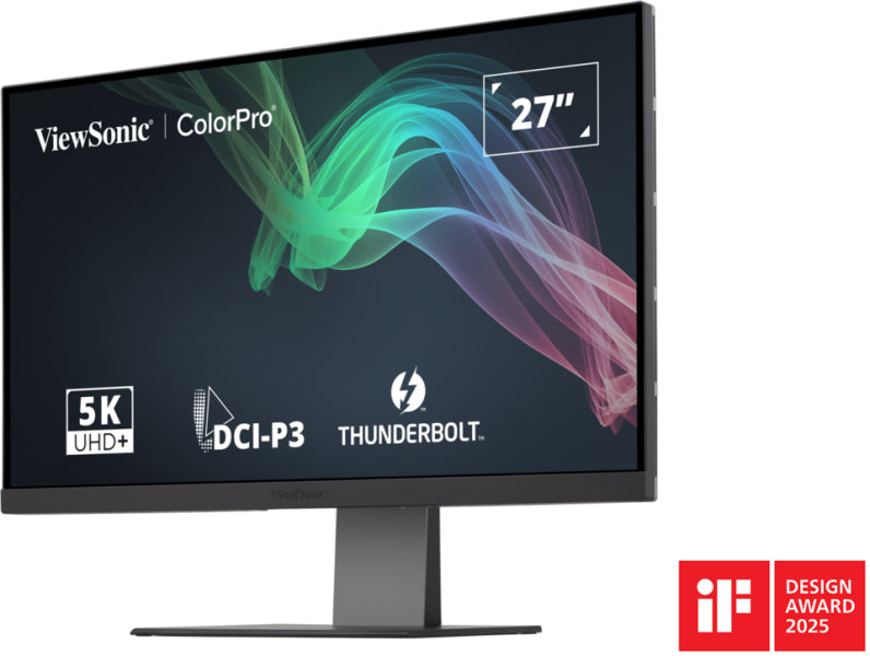 ViewSonic VP2788-5K – Monitor, 27" 5120 × 2880 (5K), Thunderbolt 4, 100 W USB-C