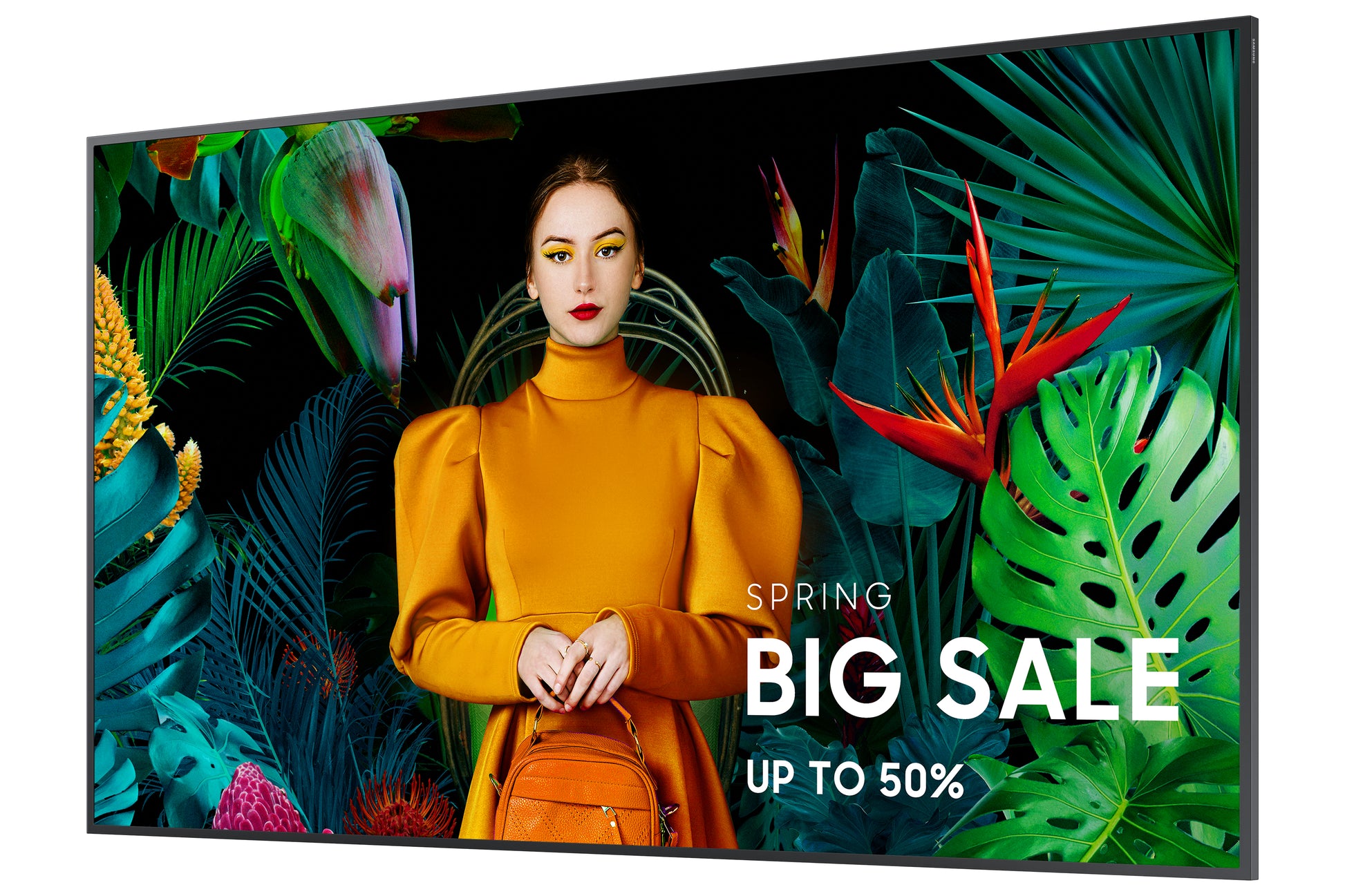 Samsung QH50C – Signage-Display, 50", Ultra HD 4K, 700 cd/m², 24/7