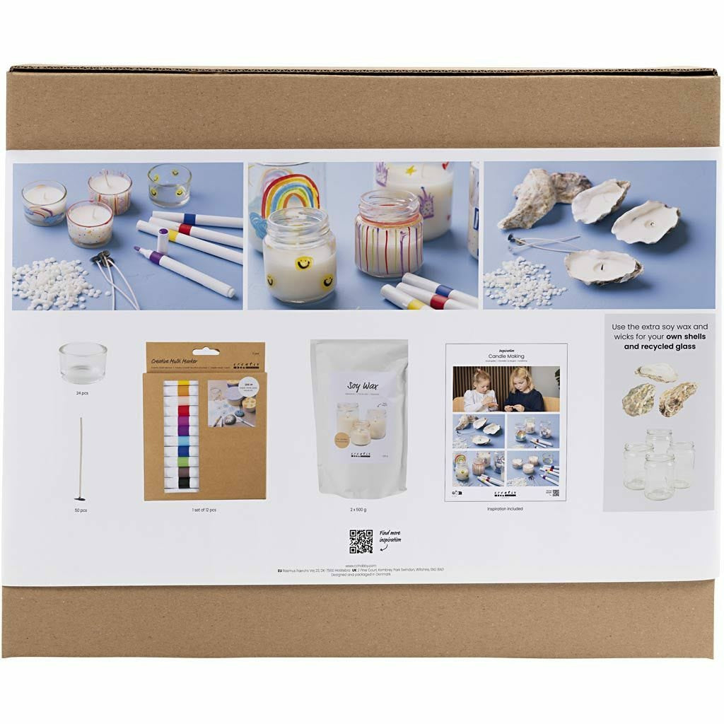 Creativ Company Bastelset Kerzen giessen – ab 7 Jahren