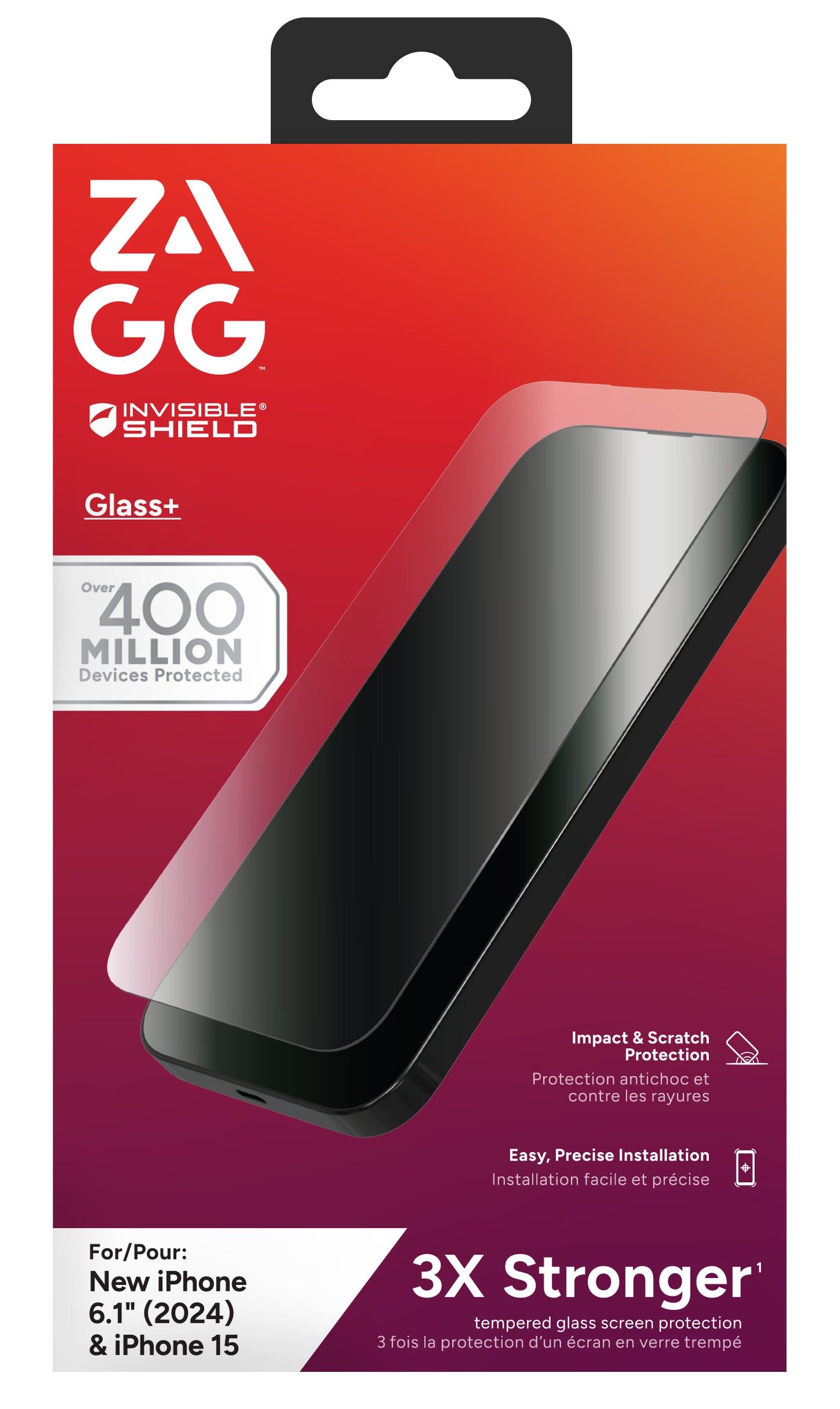 ZAGG Backcover – für Apple iPhone 15