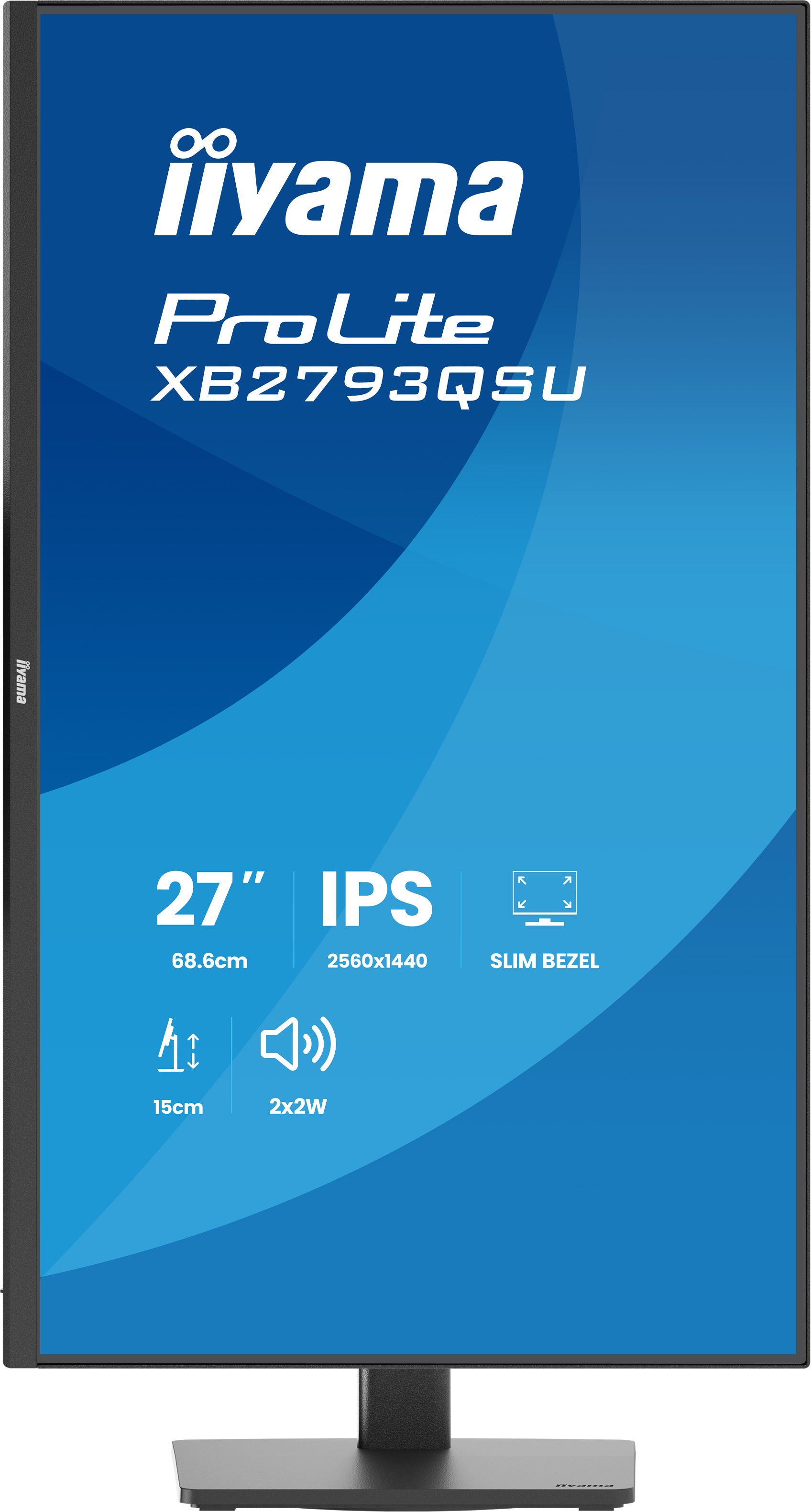 iiyama XB2793QSU-B1 – 27", 2560 × 1440 (WQHD), IPS