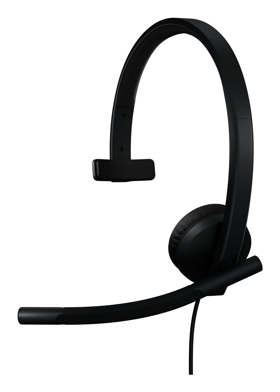Logitech H570E Office-Headset – On-Ear, Mono, Kabel (USB-A), MS Teams zertifiziert, Schwarz
