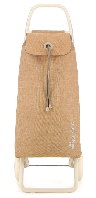 Rolser Stofftasche, Aluminium, Polyester, beige, 360×630×190 mm, mit 2 Rädern